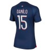 Virallinen Fanipaita Paris Saint-Germain 2023-24 Danilo 15 Kotipelipaita - Naisten